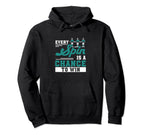 Every Spin Is Chance To Win Funny Hoodie - Aesthetic Graphic Unisex