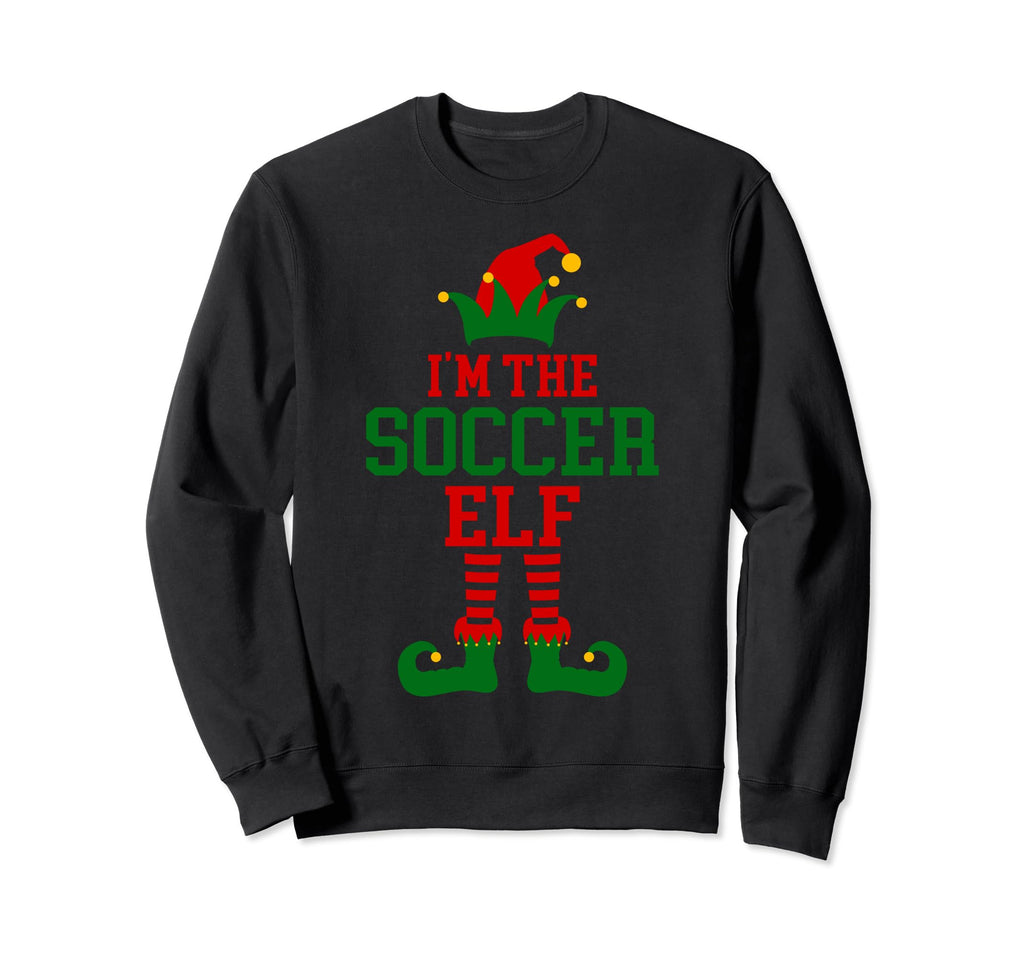 Family Matching Im Soccer Elf Sweatshirt - Streetwear Style Men Women