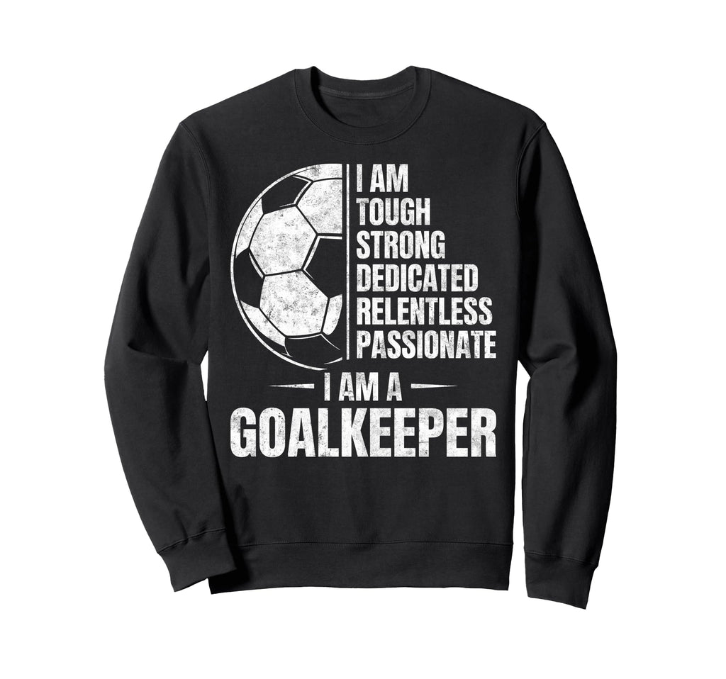 Tough Strong Dedicated Passionate Sweatshirt - Minimalist Print Men Women