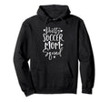 Pretty Soccer Mom Squad Hoodie - Minimalist Print Unisex