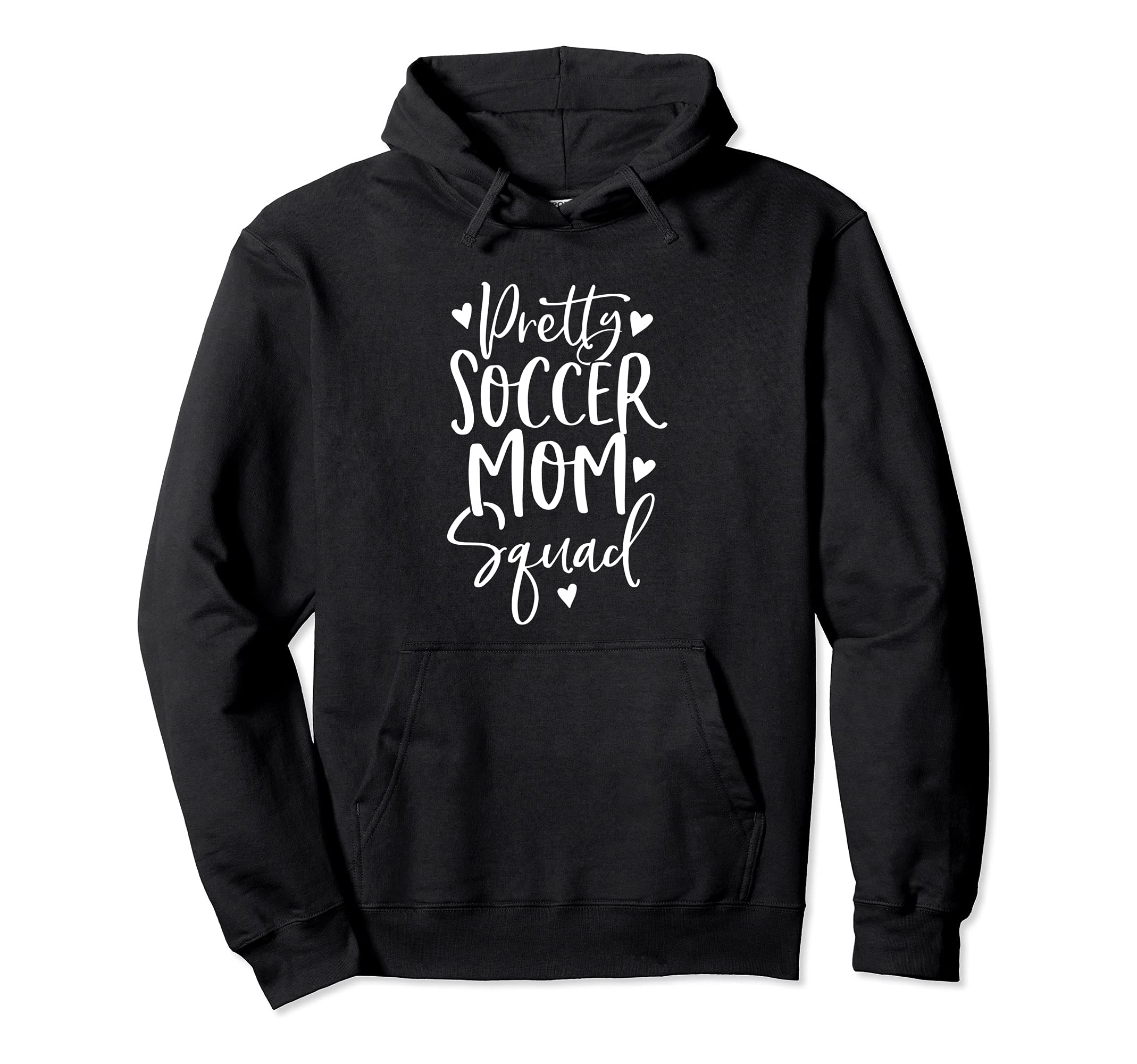 Pretty Soccer Mom Squad Hoodie - Minimalist Print Unisex