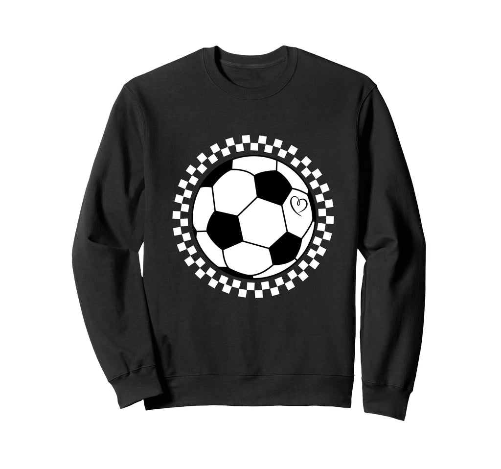 Groovy Soccer Womens Soccer Sweatshirt - Novelty Apparel Unisex