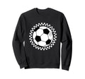Groovy Soccer Womens Soccer Sweatshirt - Novelty Apparel Unisex