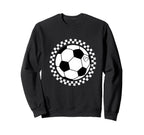 Groovy Soccer Womens Soccer Sweatshirt - Novelty Apparel Unisex