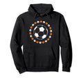 Soccer And Halloween Funny And Spooky Hoodie - Custom Art Print for Adults