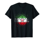 Iran Fans Iran Flag World Soccer T-Shirt - Fun Novelty Design Unisex
