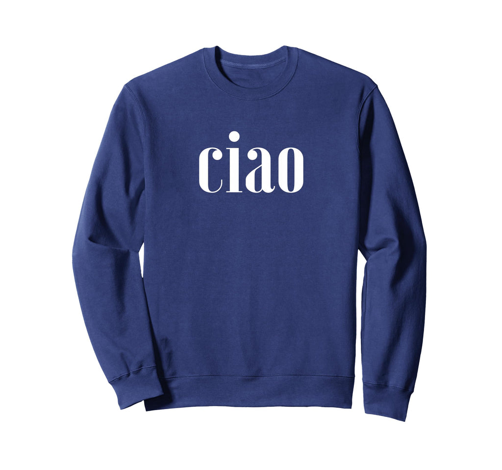 Elegant Ciao Sweatshirt - Streetwear Style Men Women