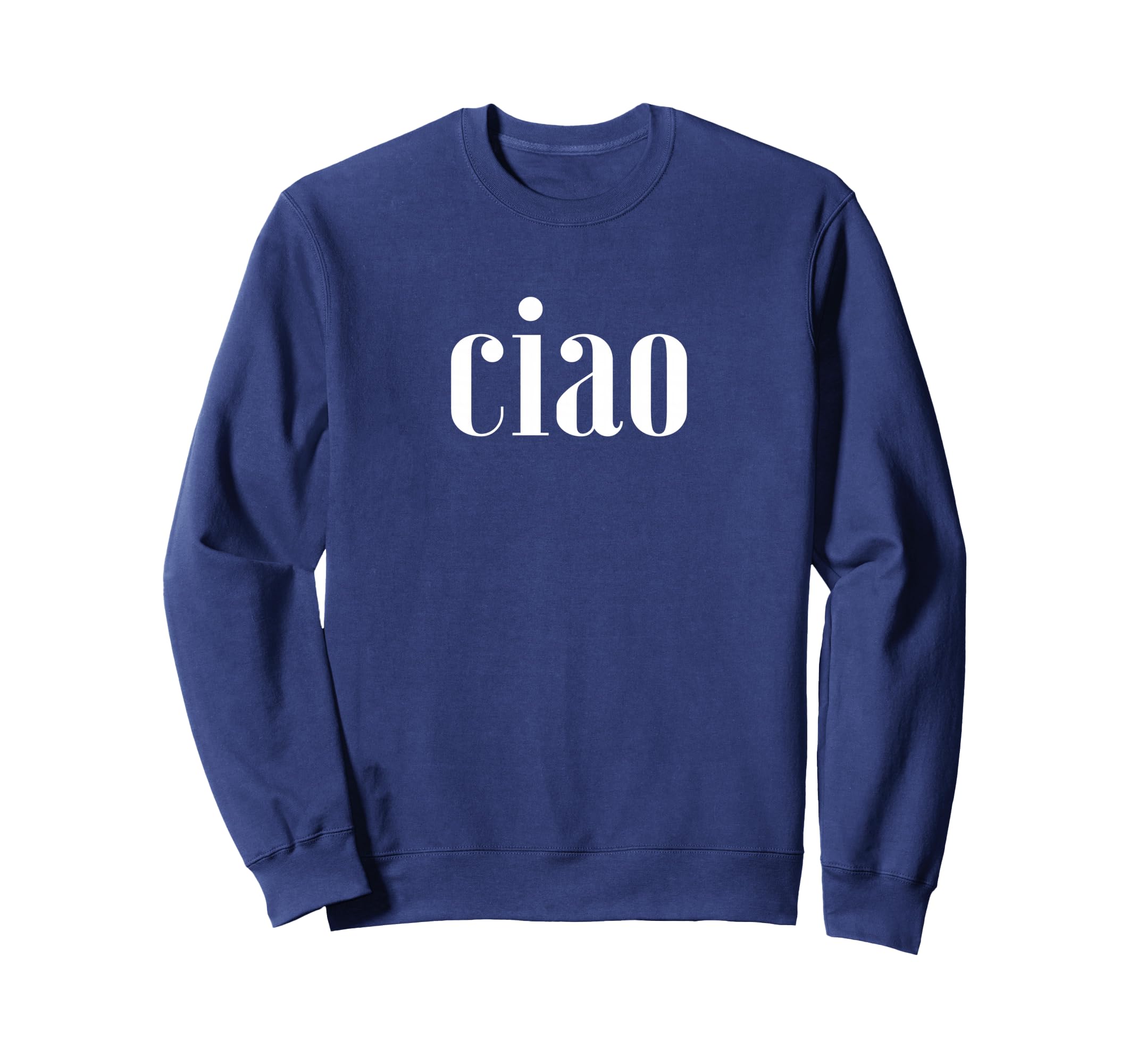 Elegant Ciao Sweatshirt - Streetwear Style Men Women