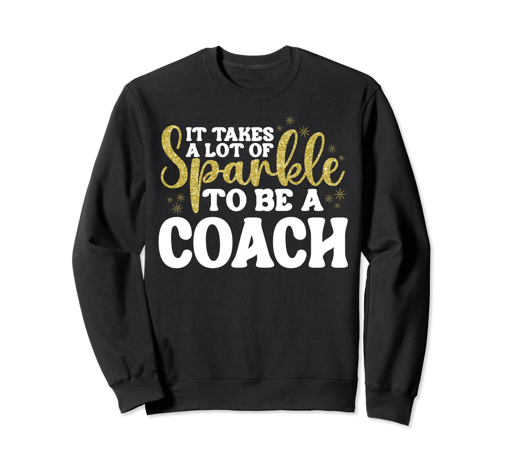 Coach Funny Sparkle Sweatshirt - Casual Everyday Wear for Adults