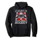 Ice Hockey Goalie Goalkeeper If You Hoodie - Custom Art Print for Adults