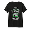 Soccer Mother Gift Proud Mama Cutest T-Shirt - Custom Art Print Unisex
