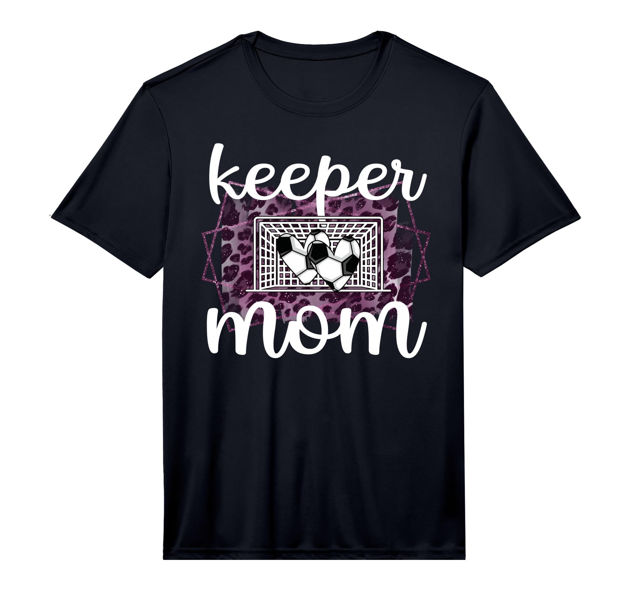 Mens Proud Soccer Goalkeeper Mom T-Shirt - Minimalist Print for Adults
