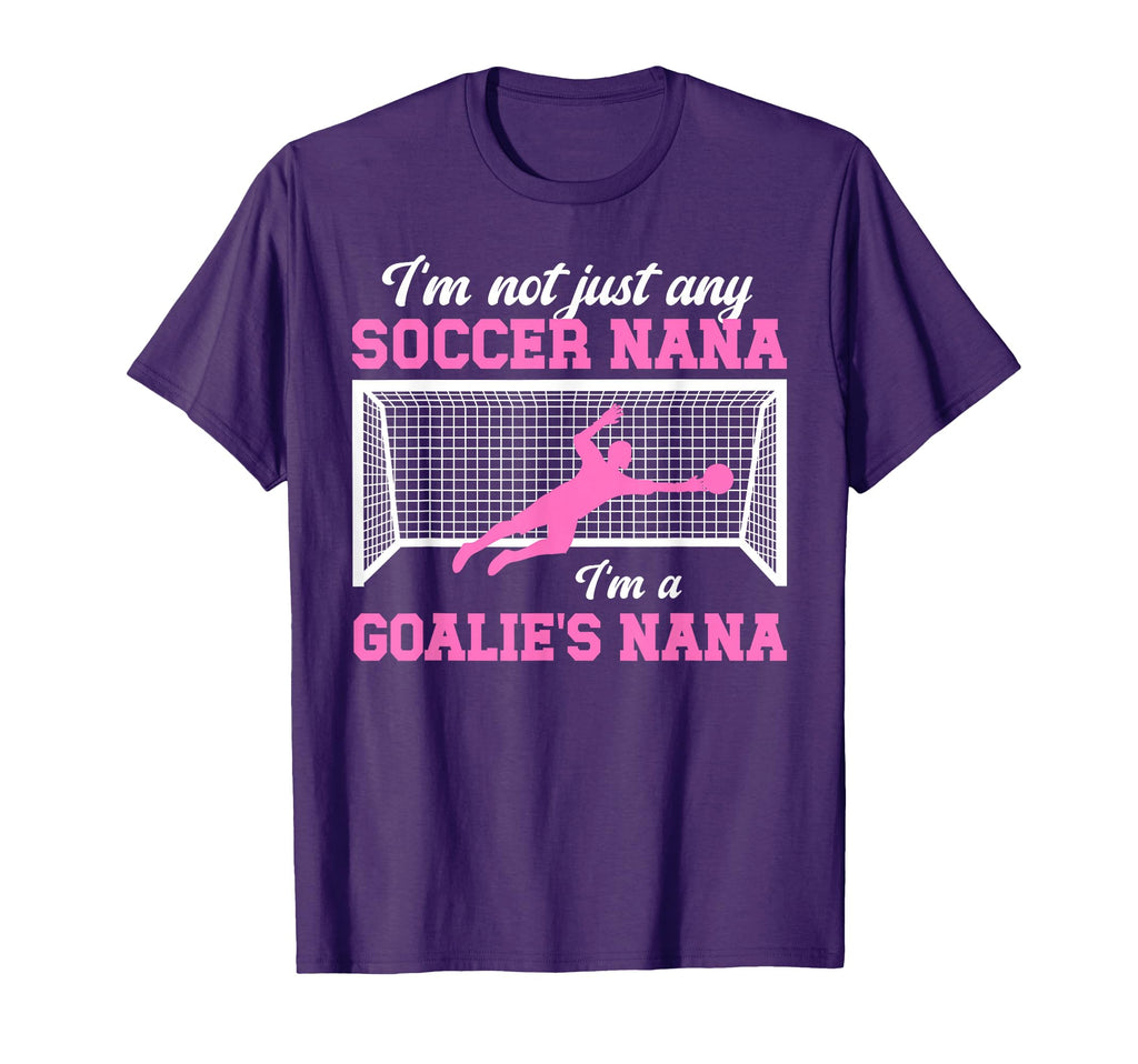 Im Soccer Goalie Nana Soccer Keeper T-Shirt - Novelty Apparel for Adults