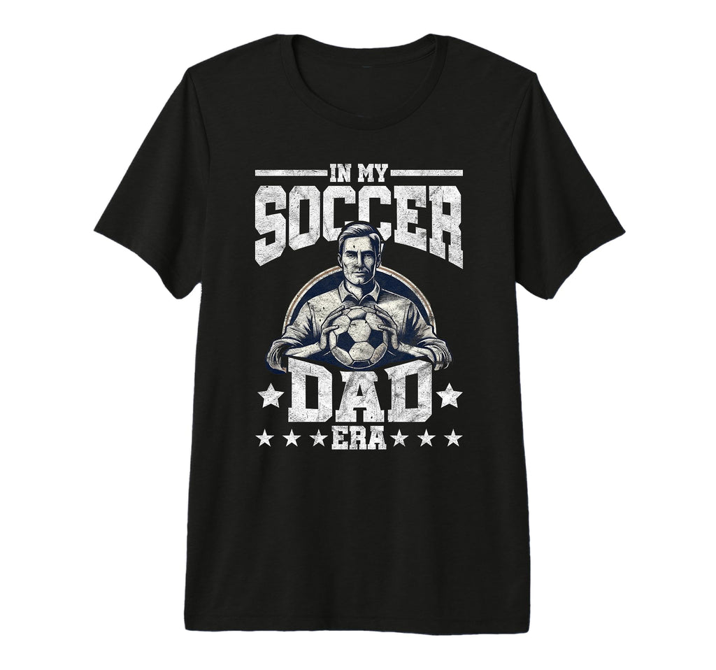 Mens My Soccer Dad Era Tri Blend T-Shirt - Trendy Graphic Men Women