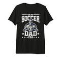 Mens My Soccer Dad Era Tri Blend T-Shirt - Trendy Graphic Men Women
