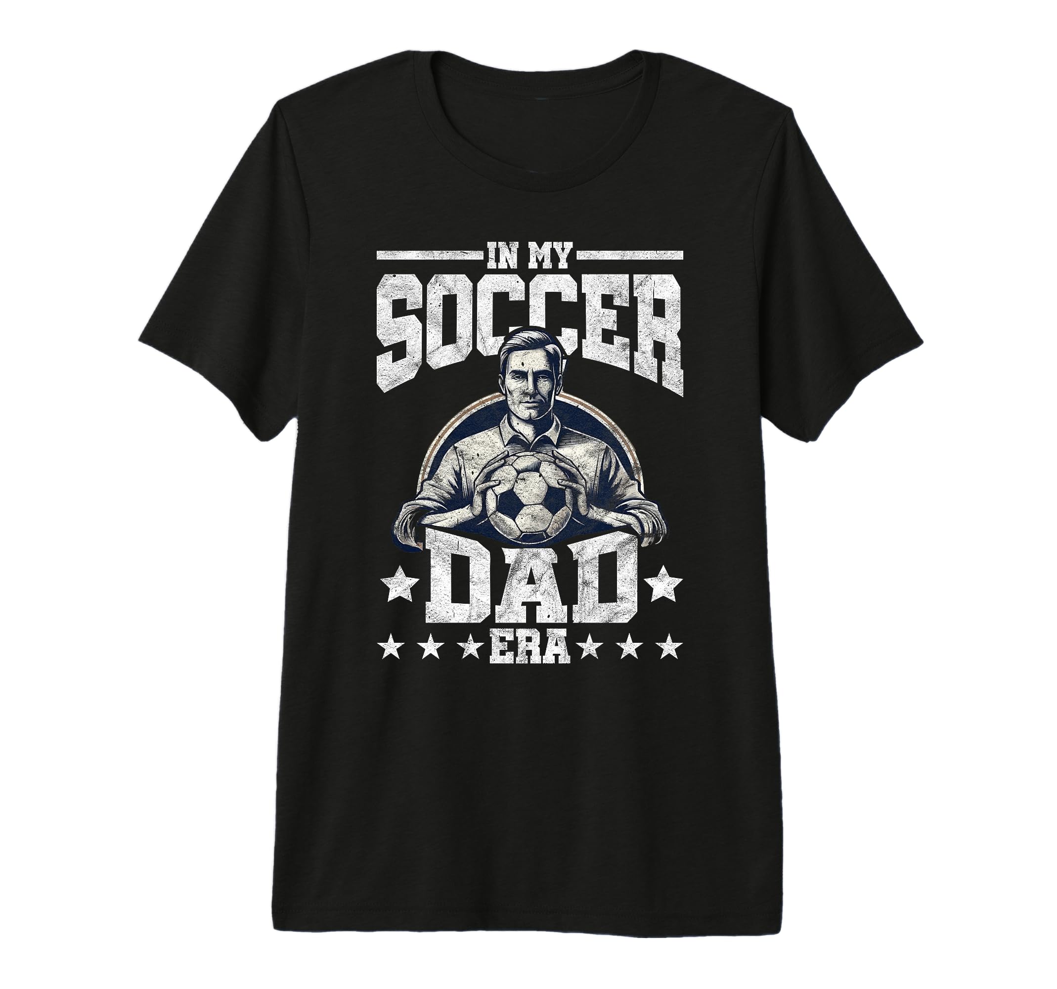 Mens My Soccer Dad Era Tri Blend T-Shirt - Trendy Graphic Men Women