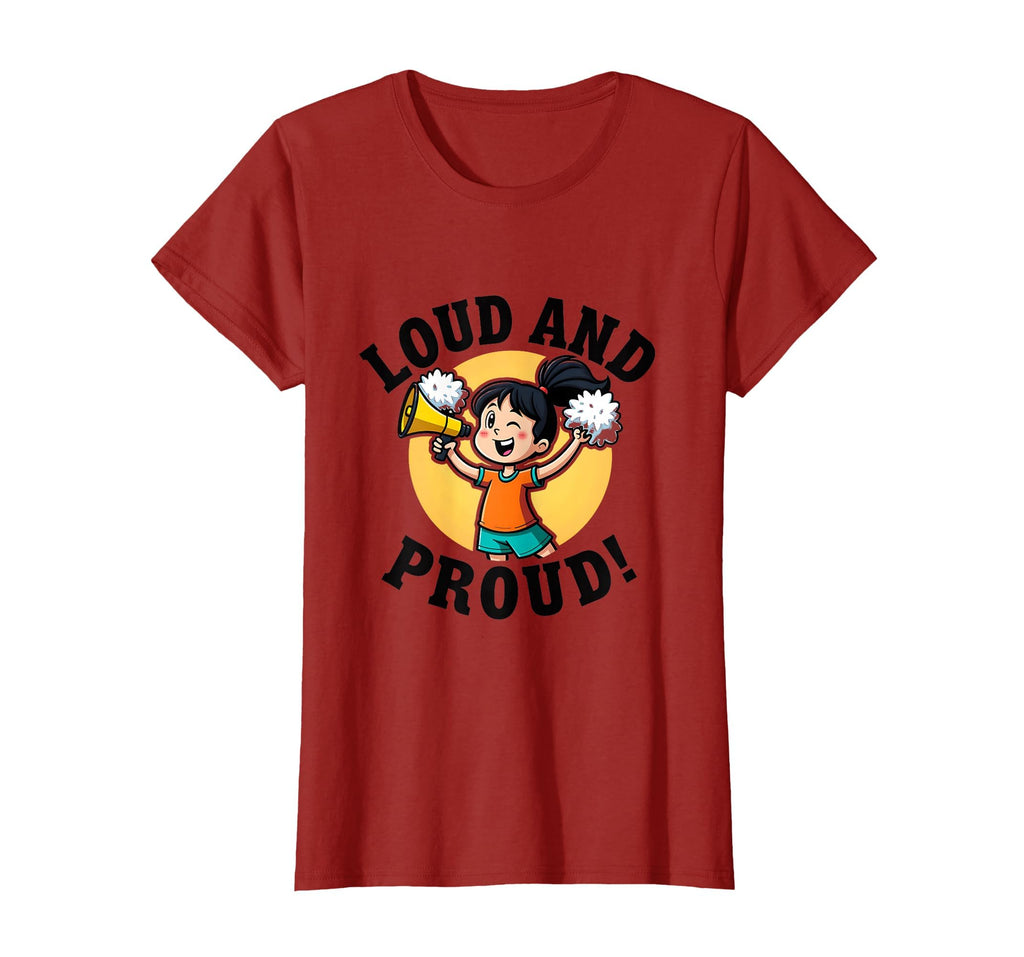 Loud And Proud Soccer Mom Womens T-Shirt - Streetwear Style for Adults