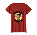 Loud And Proud Soccer Mom Womens T-Shirt - Streetwear Style for Adults