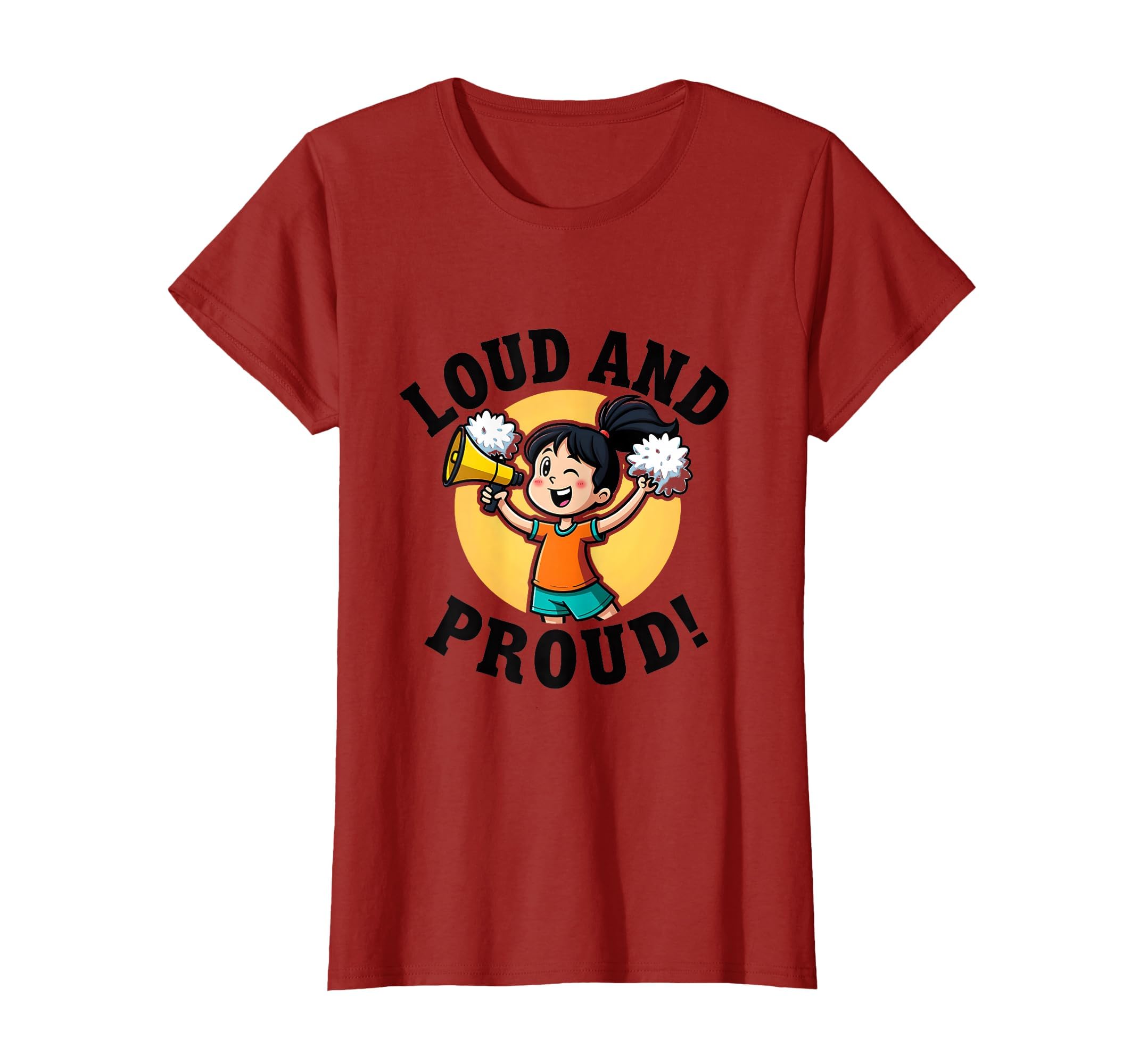 Loud And Proud Soccer Mom Womens T-Shirt - Streetwear Style for Adults