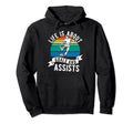 Lifes About Goals And Assists Soccer Hoodie - Trendy Graphic Men Women