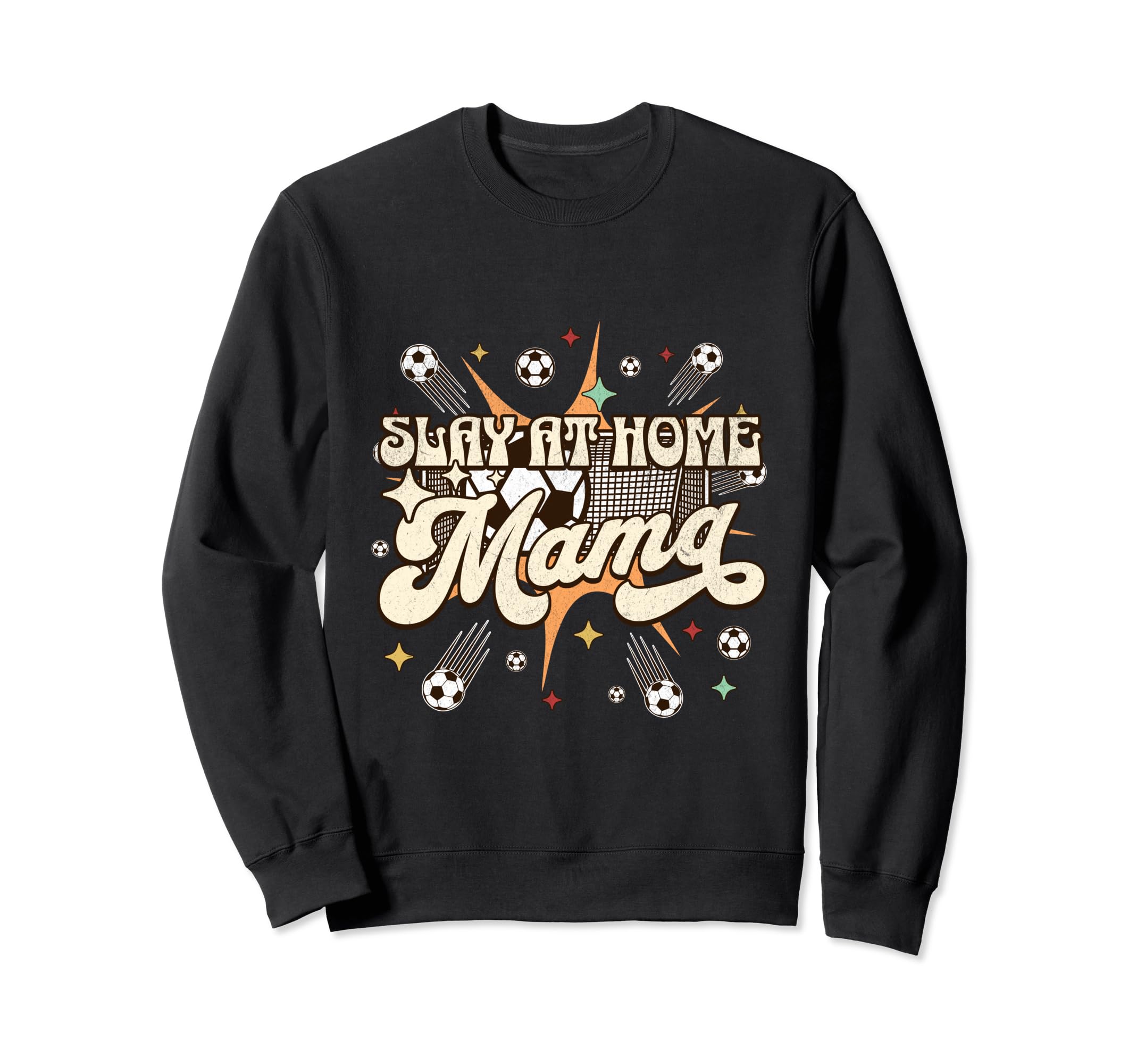 Funny Slay Home Mom Stay Home Sweatshirt - Minimalist Print Men Women