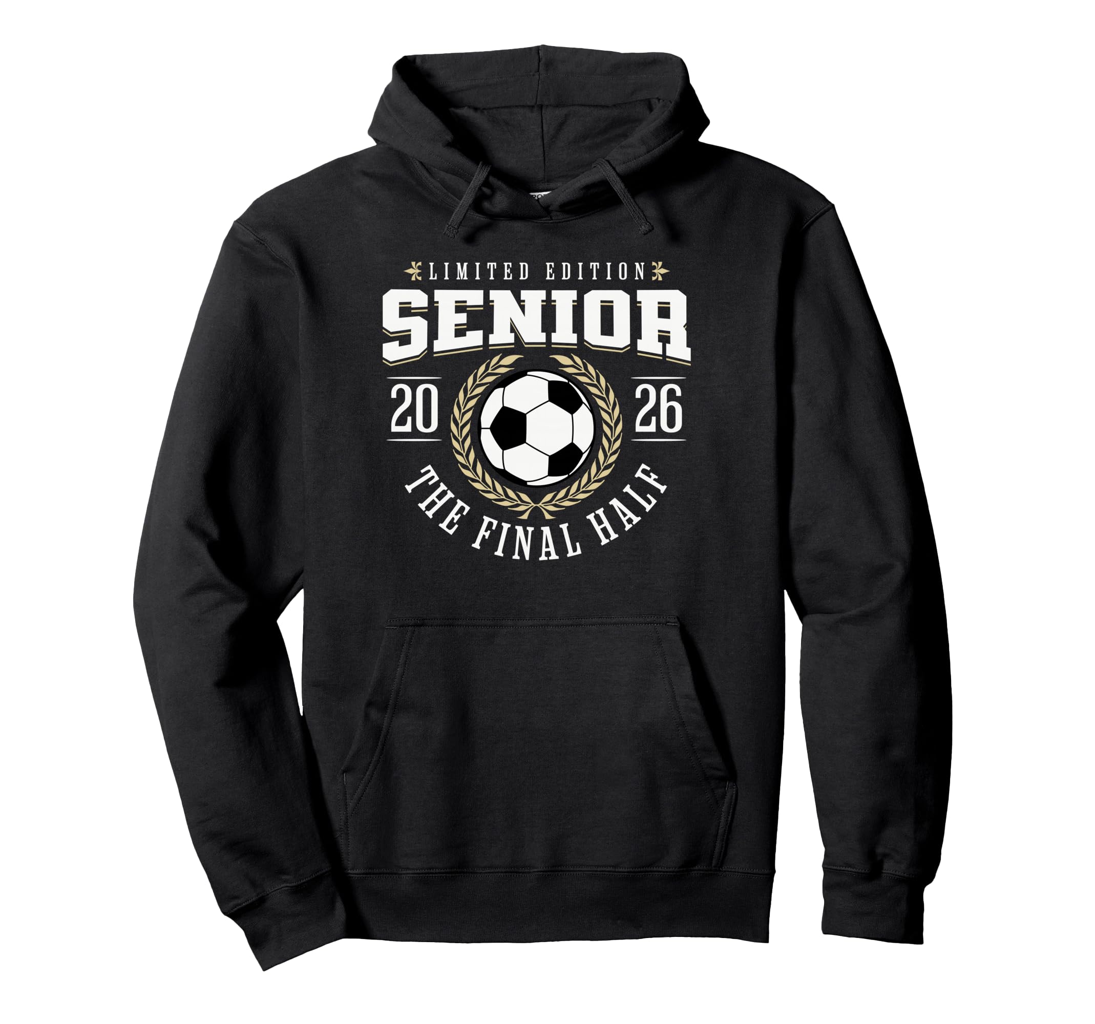 Senior Soccer 2026 Final Half Hoodie - Minimalist Print Men Women