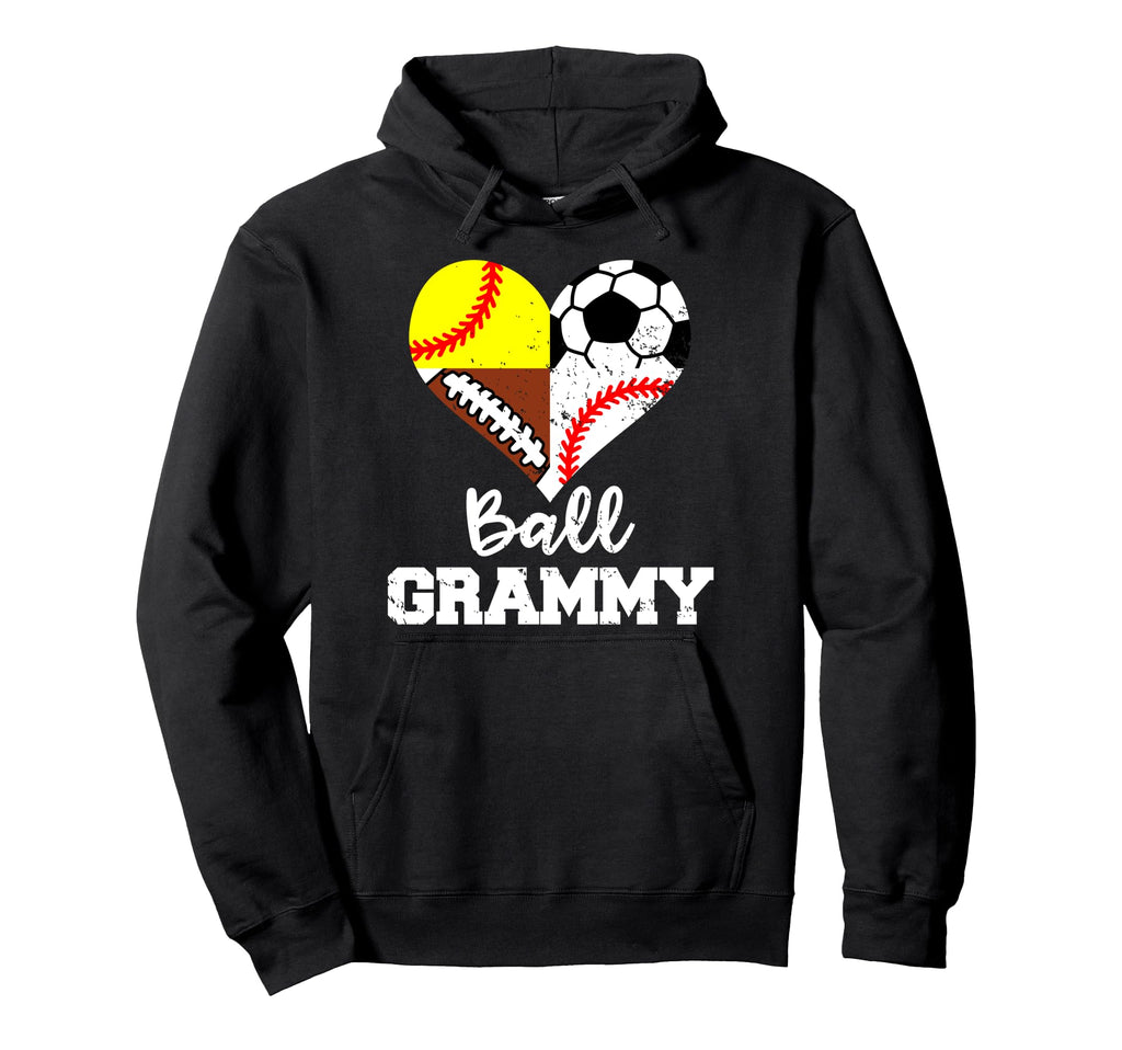 Ball Grammy Soccer Football Baseball Hoodie - Novelty Apparel for Adults