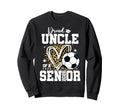 Proud Uncle 2026 Senior Soccer Sweatshirt - Graphic Print for Adults