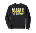 Mama Both Softball Soccer Mom Sweatshirt - Novelty Apparel for Adults