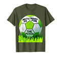 Saturday Is Pitch Soccer Mom T-Shirt - Minimalist Print for Adults