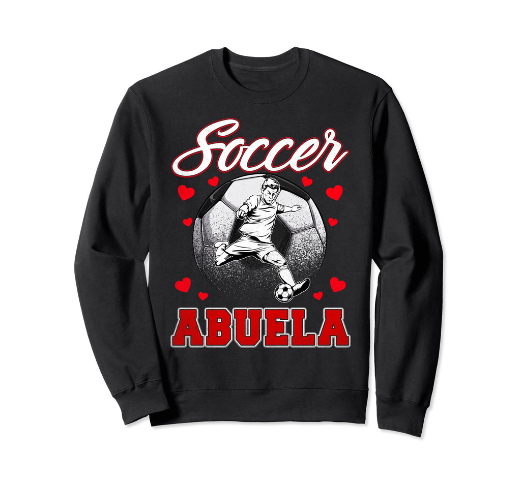 Soccer Abuela Family Matching Team Sweatshirt - Graphic Print Men Women