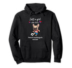 French Bulldog Soccer French Bulldog Hoodie - Graphic Print for Adults