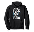 Ice Hockey Goalkeeper Team Goalie Hoodie - Fun Novelty Design Men Women