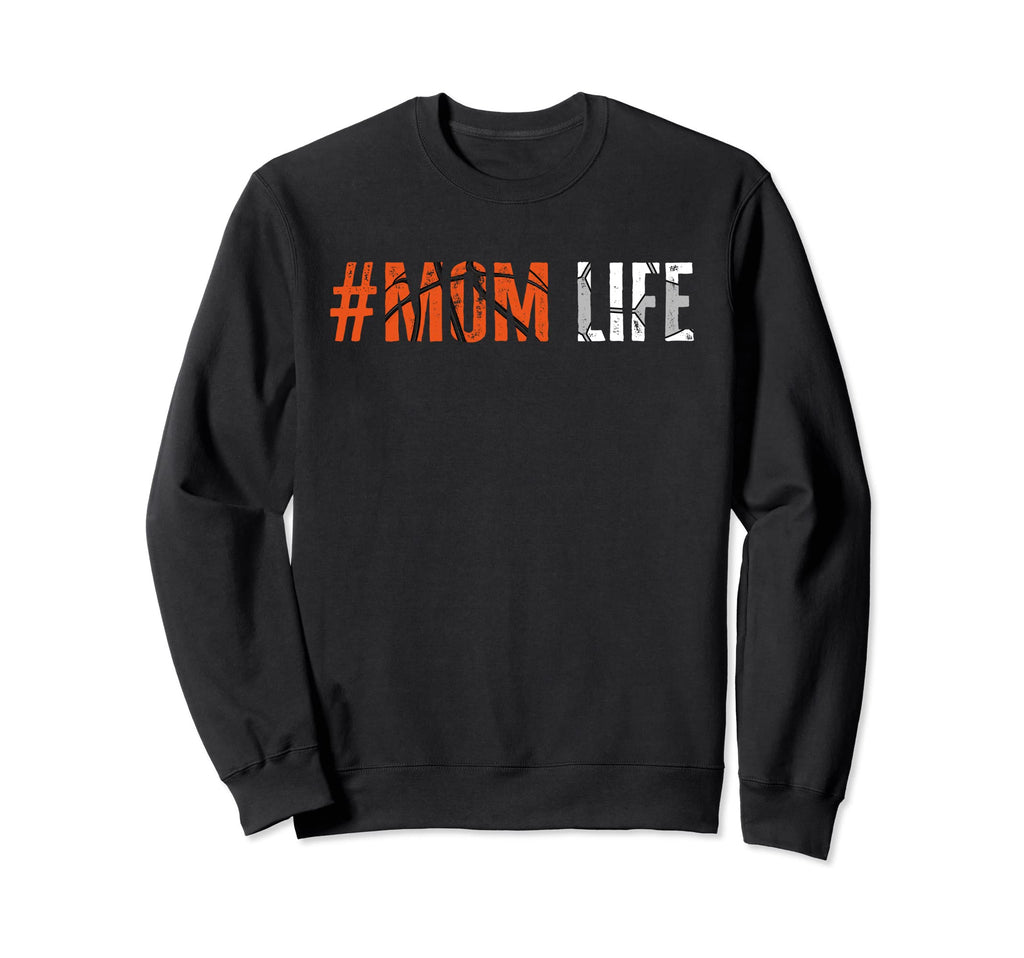 Ball Mom Life Mothers Day Raising Sweatshirt - Minimalist Print Men Women
