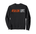 Ball Mom Life Mothers Day Raising Sweatshirt - Minimalist Print Men Women