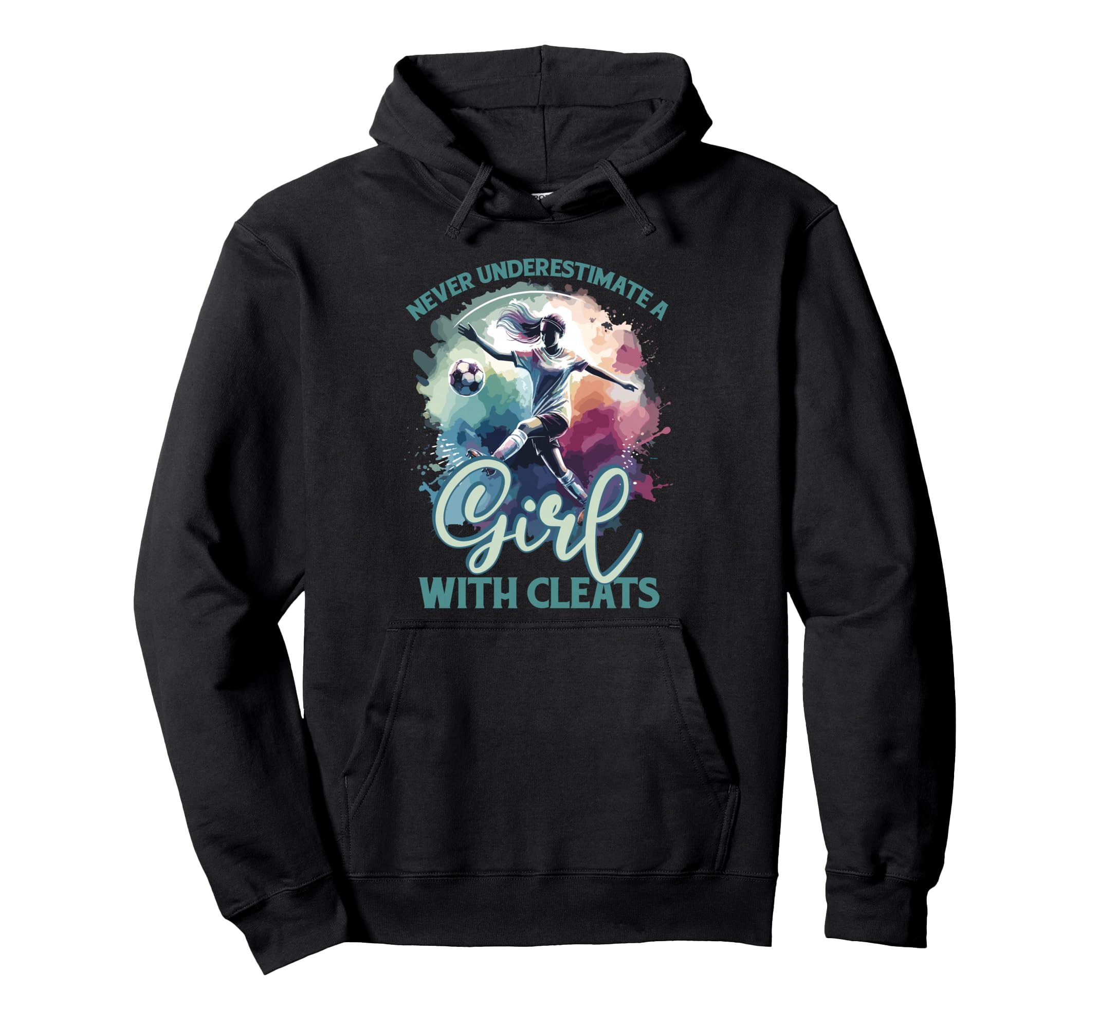 Soccer Sport Soccer Player Hoodie - Aesthetic Graphic Unisex