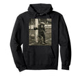 Chimp Player Goalpost Lazy Soccer Goalie Hoodie - Minimalist Print Unisex