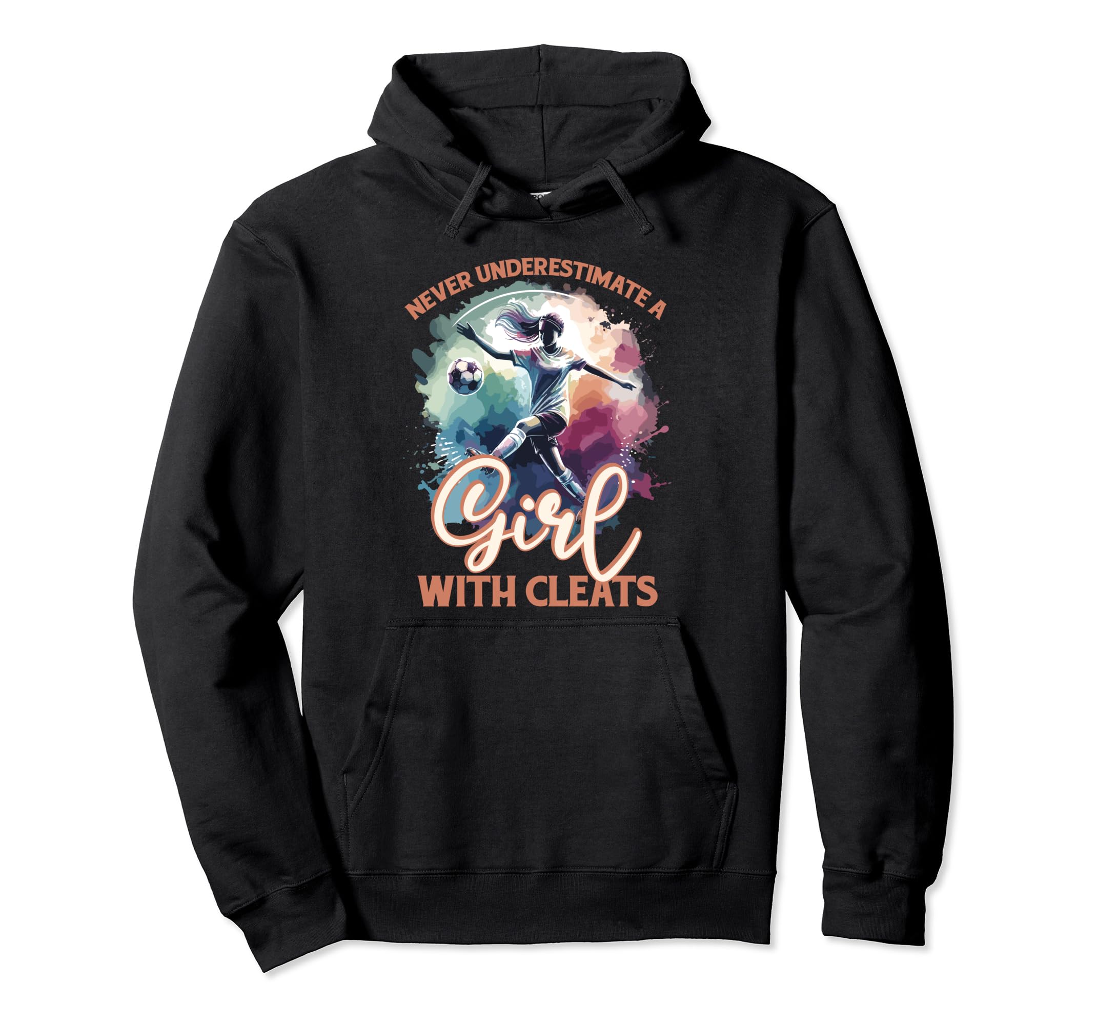 Sport Soccer Player Soccer Hoodie - Unique Graphic for Adults