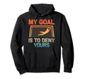 Soccer Goalie Art Gag Soccer Player Hoodie - Custom Art Print Men Women