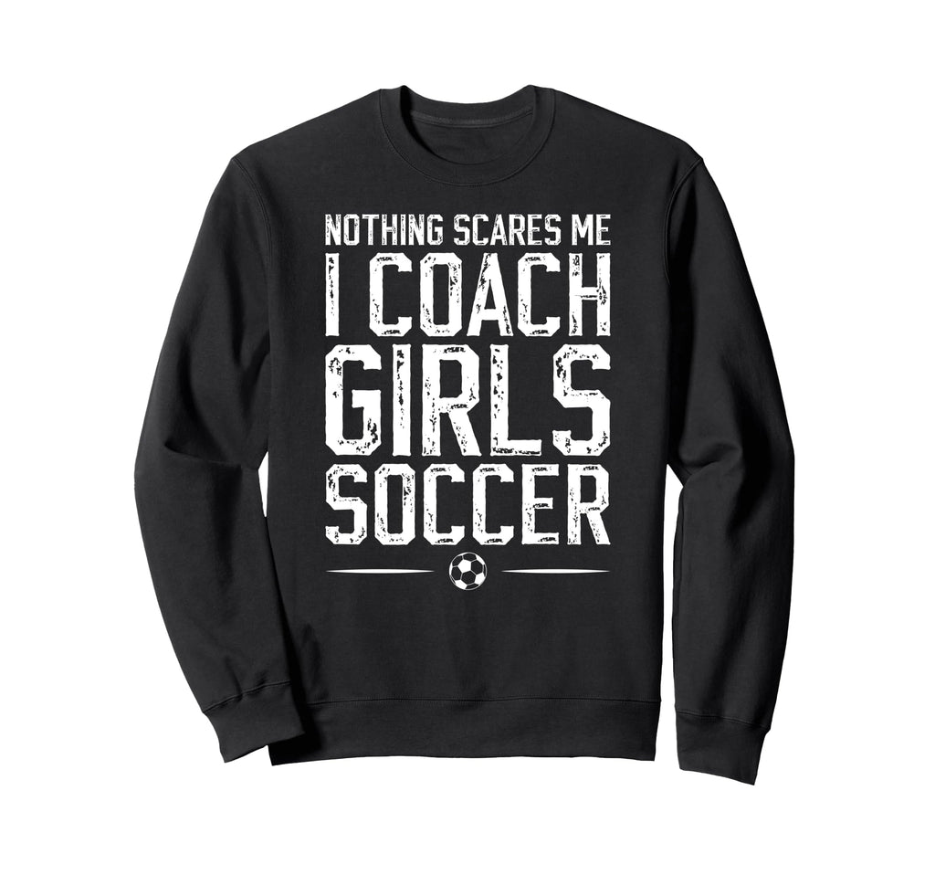 I Coach Soccer Coach Soccer Coaching Sweatshirt - Minimalist Print Unisex