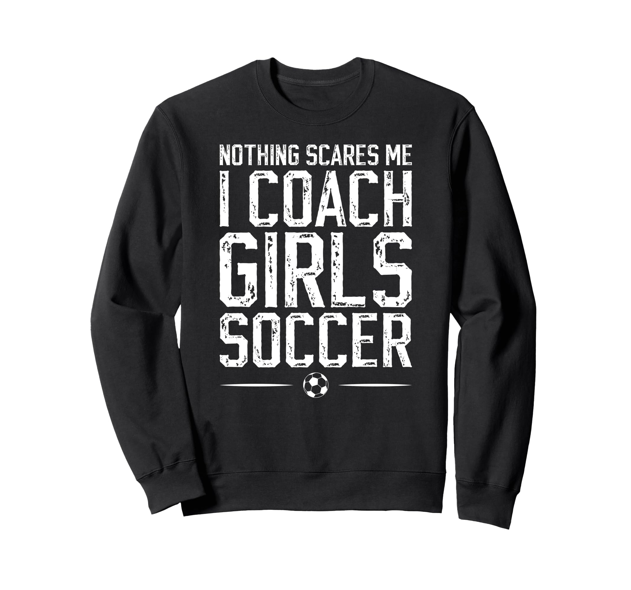 I Coach Soccer Coach Soccer Coaching Sweatshirt - Minimalist Print Unisex