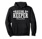 Raising Keeper Soccer Dad Soccer Hoodie - Aesthetic Graphic Men Women