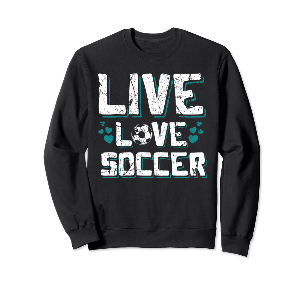 Funny Gifts Soccer Players Teens Sweatshirt - Custom Art Print Men Women
