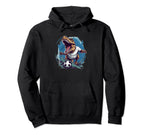 Looking Dinosaur Soccer Ball And Hoodie - Trendy Graphic Unisex