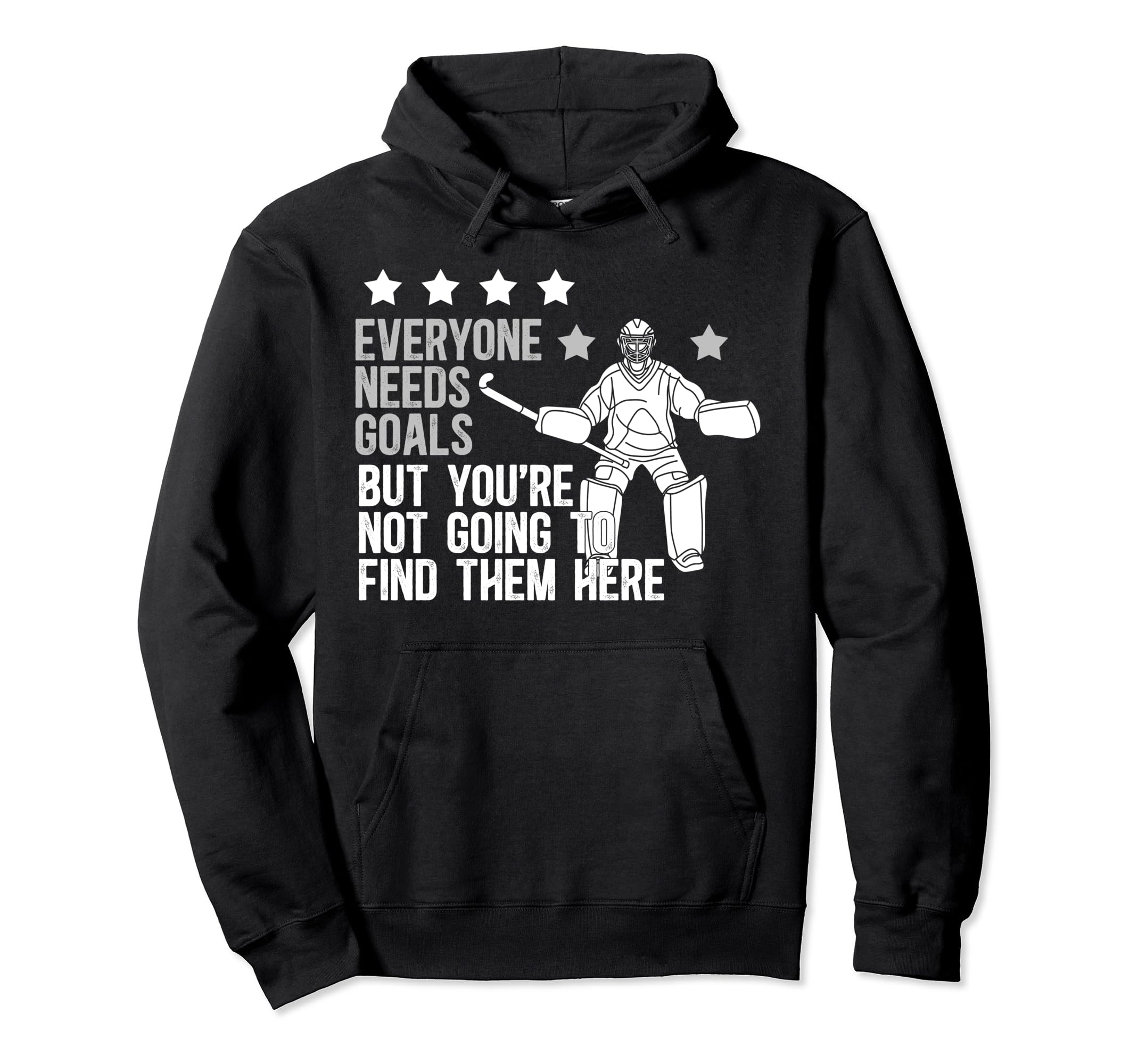 Field Hockey Keeper Funny Field Hockey Hoodie - Streetwear Style Unisex