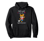 Tiger Soccer Tiger Soccer Hoodie - Custom Art Print for Adults