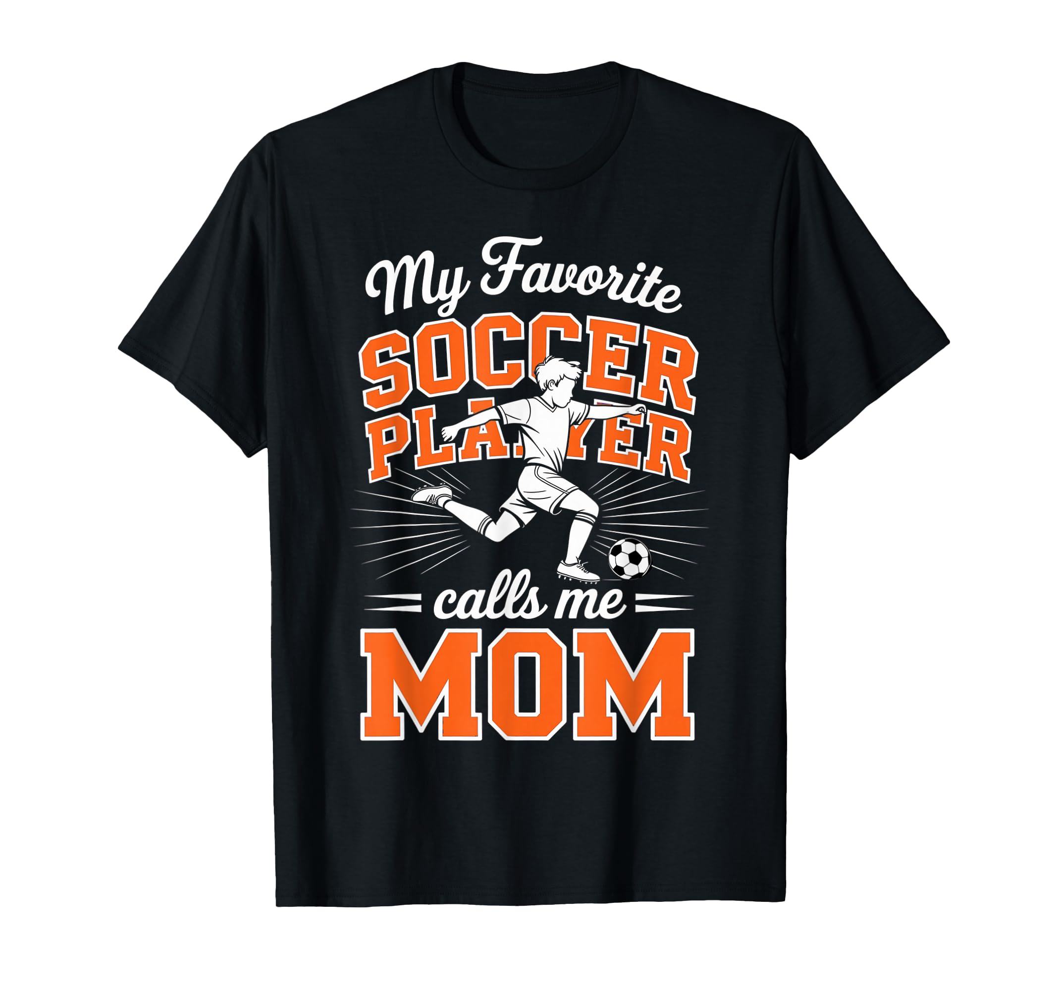 Soccer Mama Favorite Soccer T-Shirt - Casual Everyday Wear for Adults