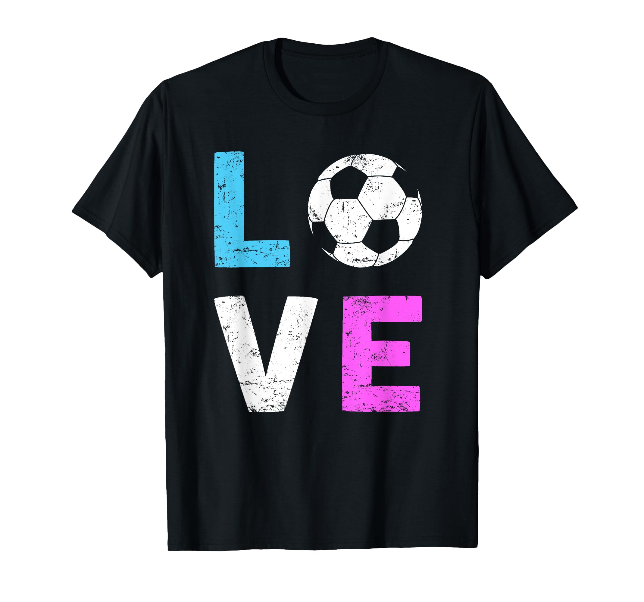Love Soccer I Love Soccer Sport Player T-Shirt - Novelty Apparel Men Women