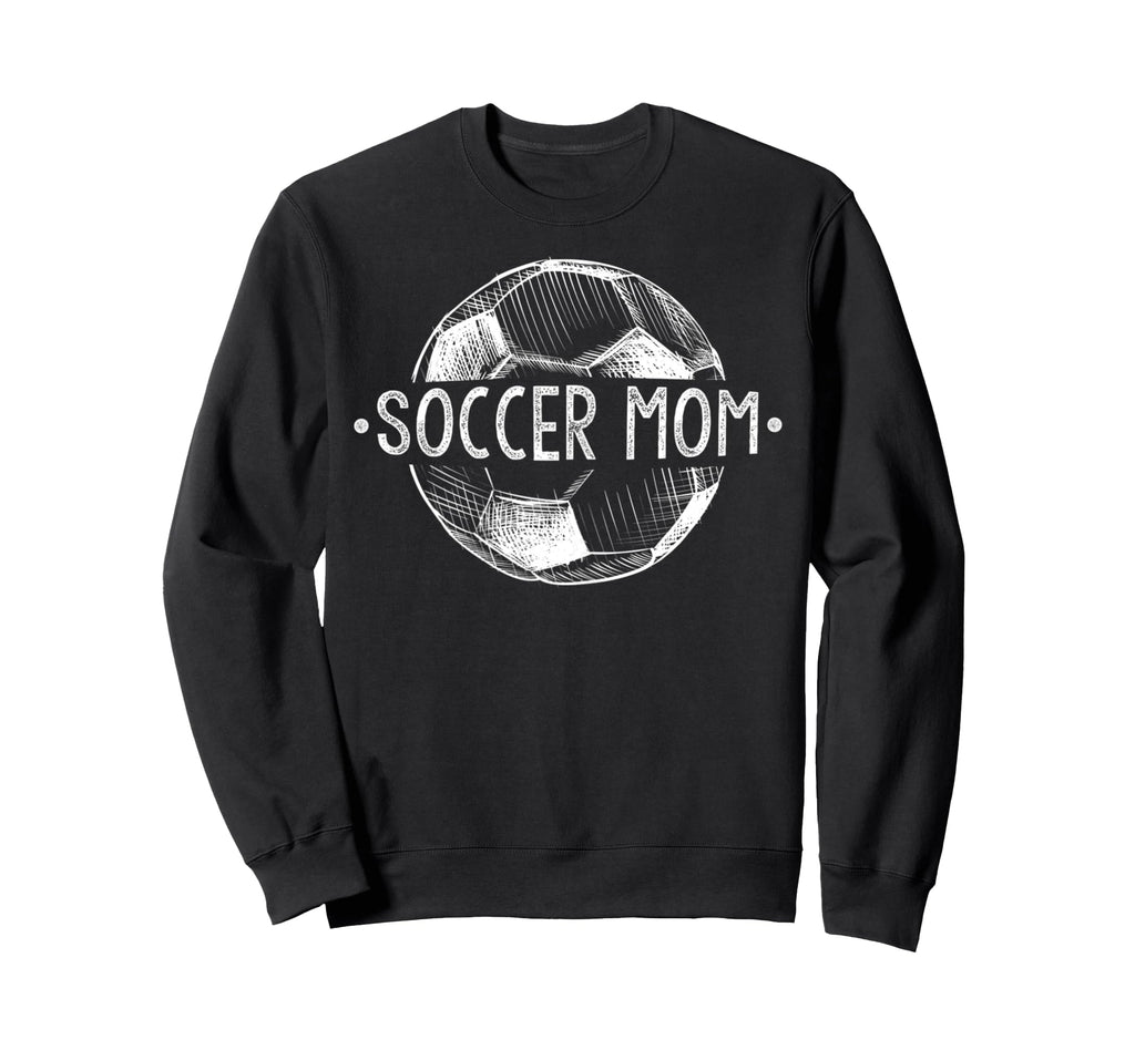 Soccer Mom Family Matching Team Sweatshirt - Trendy Graphic for Adults
