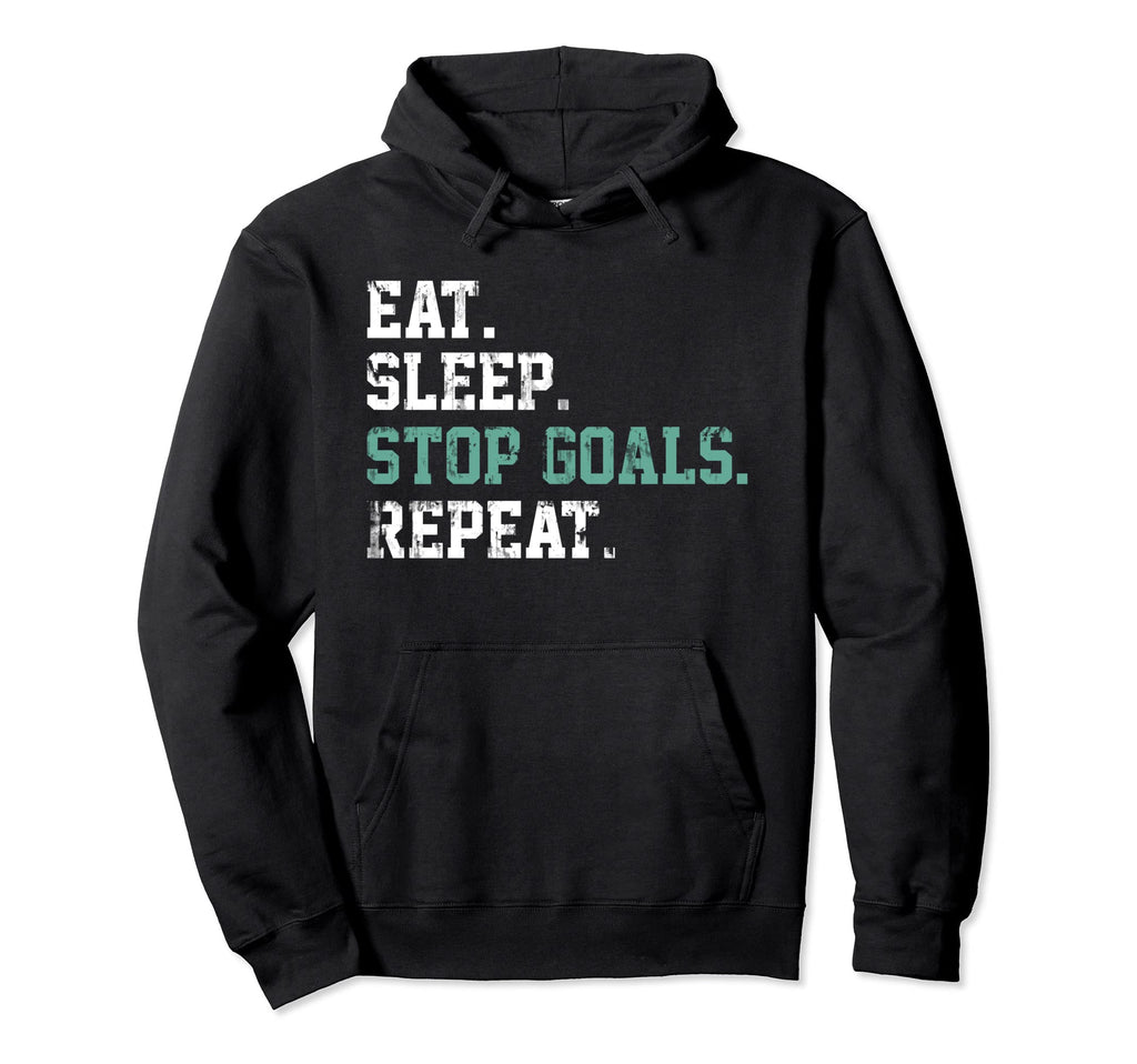 Goalie Player Goalkeeper Ice Hockey Hoodie - Unique Graphic Unisex